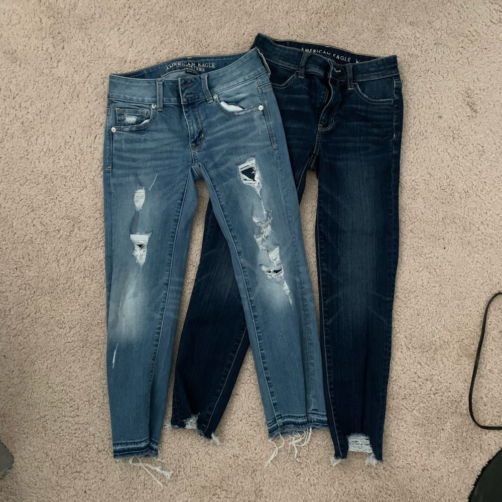 AE Jeans Bundle Size 0 - Picture 1 of 9